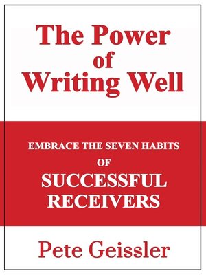 cover image of Embrace the Seven Habits of Successful Recievers